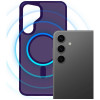 3MK Smoke MagCase for Samsung Galaxy S25, purple