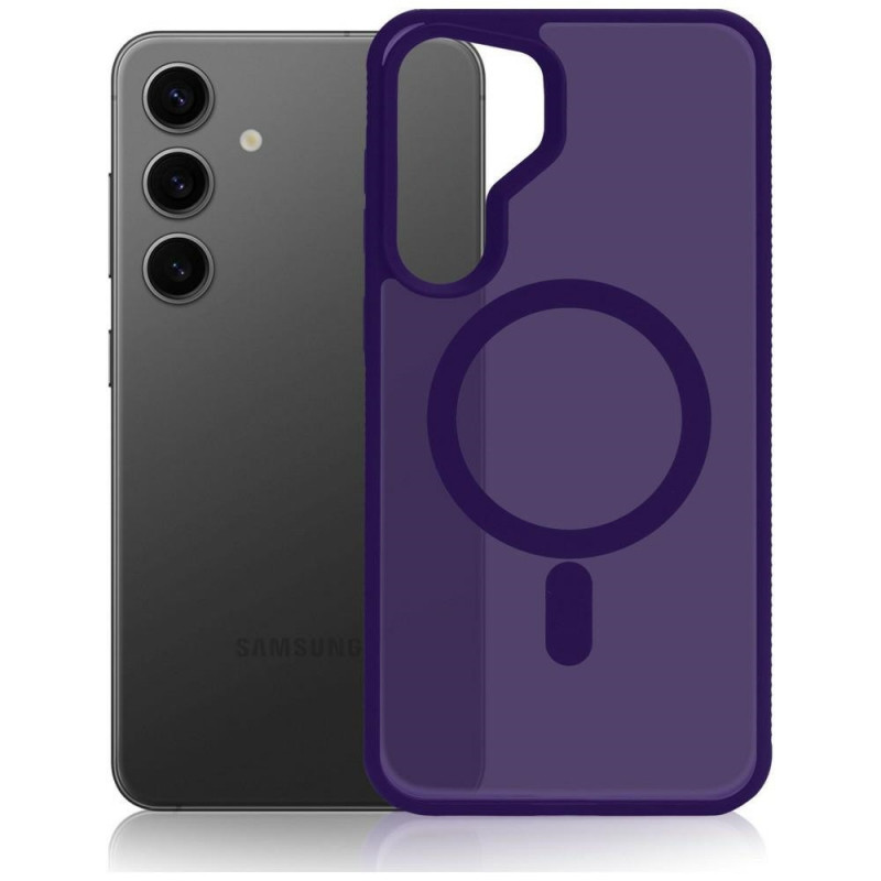 3MK Smoke MagCase for Samsung Galaxy S25, purple