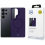 3MK Smoke MagCase for Samsung Galaxy S25 Ultra, purple