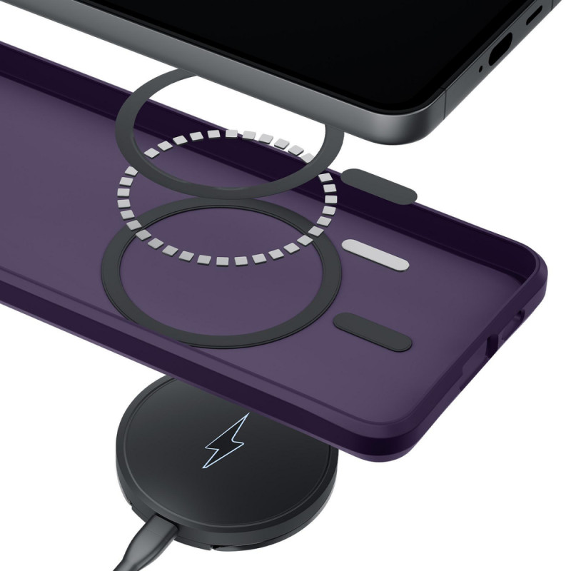 3MK Smoke MagCase for Samsung Galaxy S24, purple