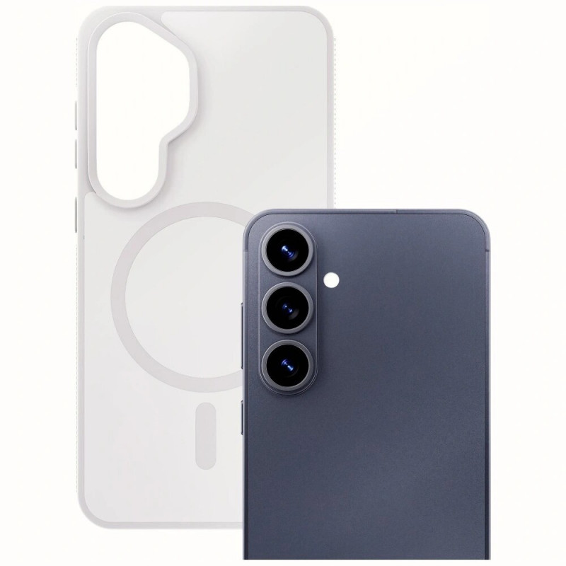 3MK Smoke MagCase for Samsung Galaxy S26+, white
