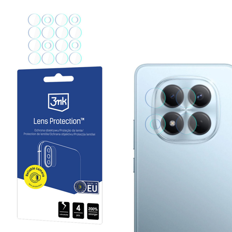3MK Lens Protection Xiaomi Redmi Note 15 Pro 4G / Pro 5G / Pro+ 5G camera lens protector (4 pcs)