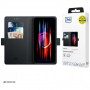 3MK Wallet Case for Honor Magic 8 Lite, black