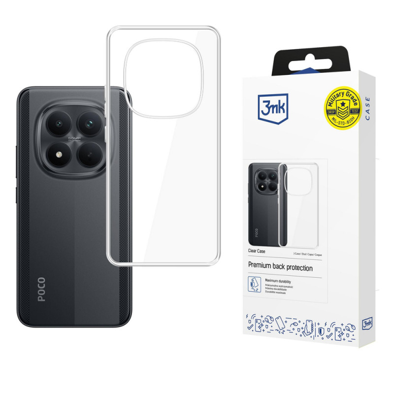 3MK Clear Case for Xiaomi Poco M8 Pro 5G, transparent