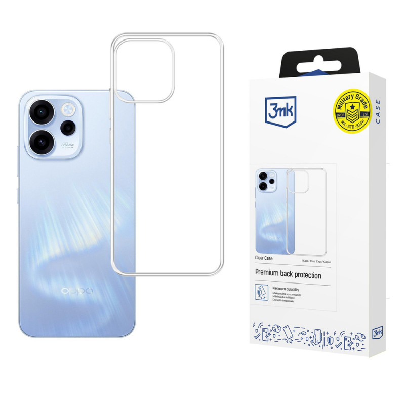 3MK Clear Case for Oppo Reno 15 5G (CPH2825), transparent