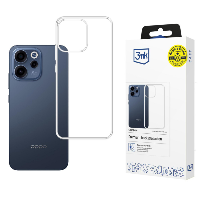 3MK Clear Case for Oppo Reno 15 F 5G / Reno 15 FS 5G (CPH2801), transparent