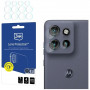 3MK Lens Protection Motorola Edge 60 Neo 5G Hybrid camera lens glass (4 pcs)