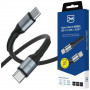 3MK Hyper Cable N-SERIES USB-C to USB-C cable, 1.5 m, 100 W, Black