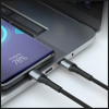 3MK Hyper Cable N-SERIES USB-C to USB-C cable, 1.5 m, 100 W, Black
