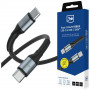 3MK Hyper Cable N-SERIES USB-C to USB-C cable, 3 m, 100 W, Black