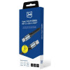 3MK Hyper Cable N-SERIES USB-C to USB-C cable, 1 m, 240 W, Black
