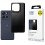 3MK Matt Case for Motorola Moto G86 Power, black