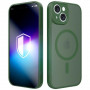 3MK Misty MagCase case for Apple iPhone 15, green