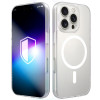 3MK Misty MagCase Apple iPhone 16 Pro Max smartphone case, MagSafe-compatible, white