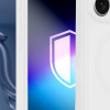 3MK Misty MagCase Apple iPhone 16 Pro Max smartphone case, MagSafe-compatible, white