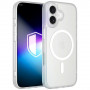 3MK Misty MagCase Apple iPhone 17 smartphone case, MagSafe-compatible, white