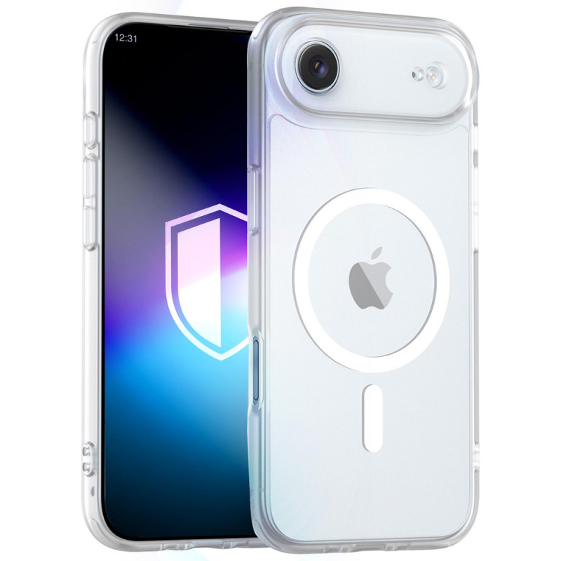 3MK Misty MagCase Apple iPhone Air smartphone case, MagSafe-compatible, white