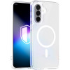 3MK Misty MagCase Samsung Galaxy A37 smartphone case, MagSafe-compatible, white
