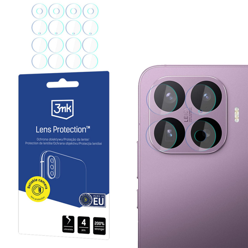 3MK Lens Protection Xiaomi 17T Pro hybrid camera lens glass (4 pcs)