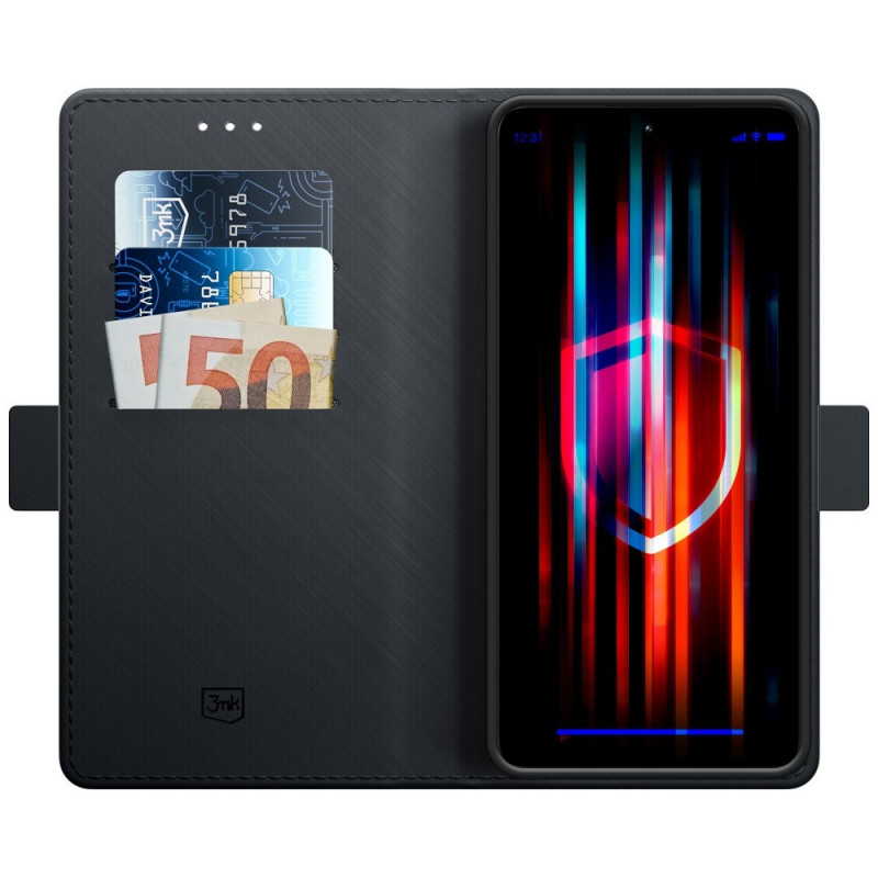 3MK Wallet Case Xiaomi 17T, black