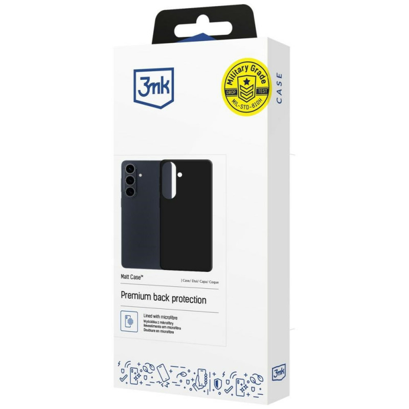 3MK Matt Case Samsung Galaxy S26 FE, black