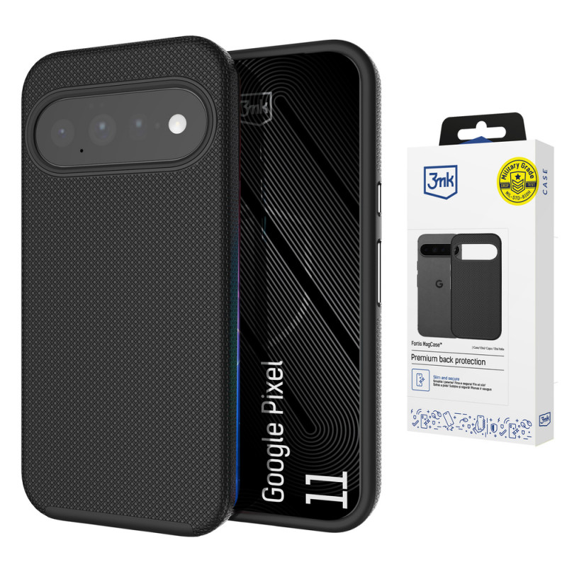 3MK Fortis MagCase Google Pixel 11, black