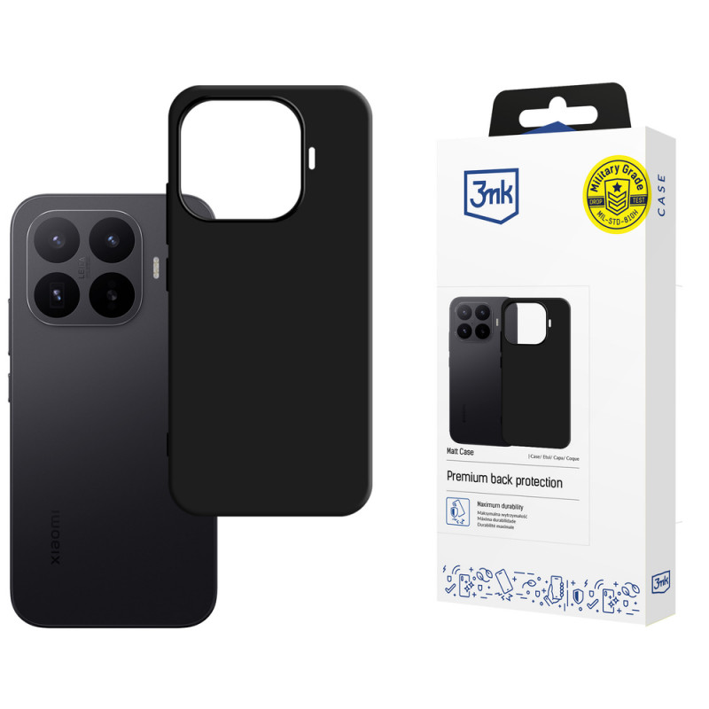 3MK Matt Case Xiaomi 17T phone case, black
