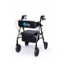 Rehafund Marsylia RF-617/G Four-Wheel Walker, Graphite