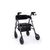 Rehafund Marsylia RF-617/G Four-Wheel Walker, Graphite