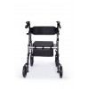 Rehafund Marsylia RF-617/G Four-Wheel Walker, Graphite