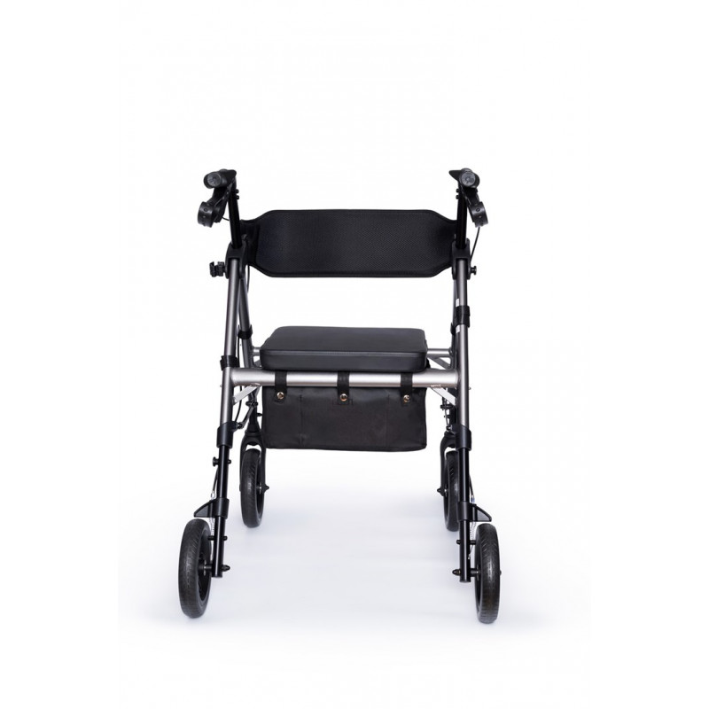 Rehafund Marsylia RF-617/G Four-Wheel Walker, Graphite