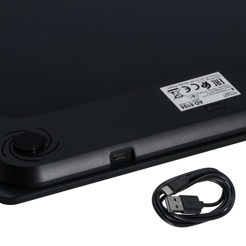 Adler AD 8194b Bathroom Scale, black