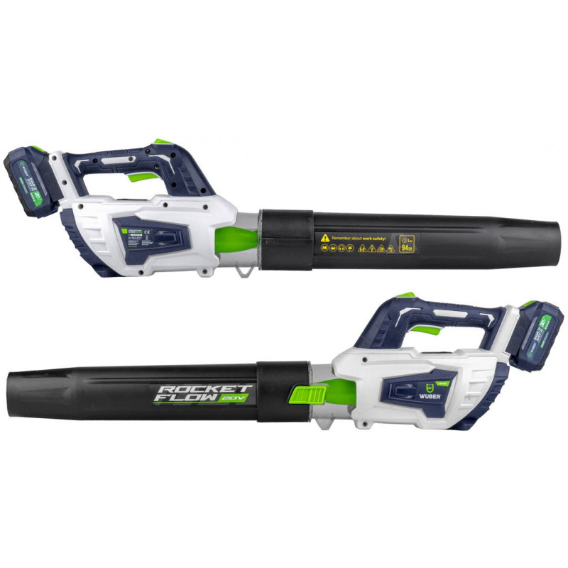 Wuber W04400 Cordless Blower, 20 V, 160 km/h