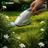 Wuber W23320 Cordless 2-in-1 Hedge and Grass Trimmer, 7.2 V, 120 mm Cut, USB-C