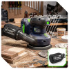 Wuber W04301 Cordless Orbital Sander, 125 mm