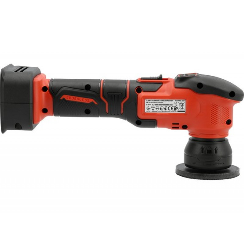 YATO YT-82927 Polisher, 18 V, 80 mm