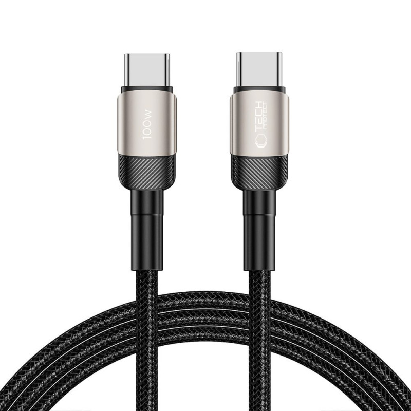 Tech-Protect UltraBoost Evo cable USB-C / USB-C 100W 5A 200cm Titanium