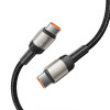 Tech-Protect UltraBoost Evo cable USB-C / USB-C 100W 5A 200cm Titanium