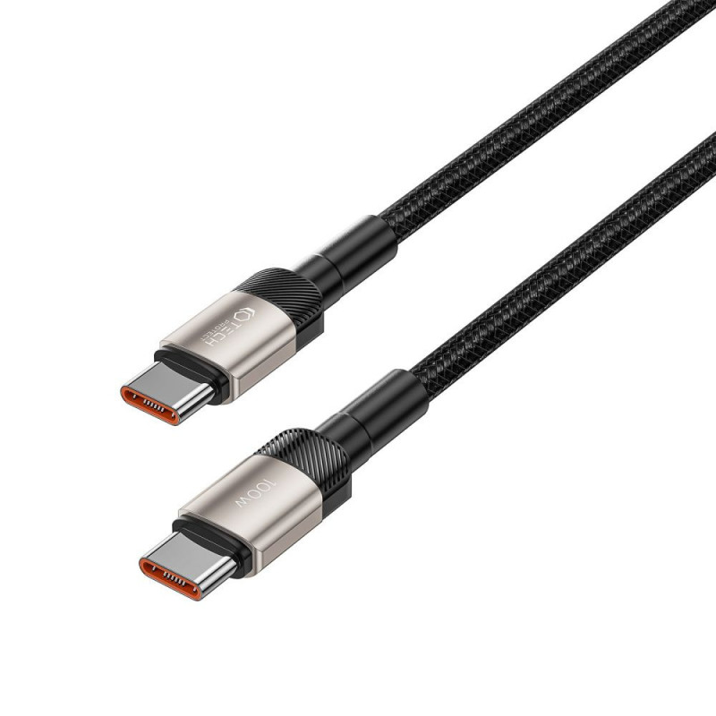 Tech-Protect UltraBoost Evo cable USB-C / USB-C 100W 5A 100cm Titanium