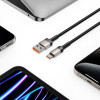 Tech-Protect UltraBoost Evo cable USB-A / USB-C 100W 5A 100cm Titanium