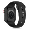 Tech-Protect Silicone Strap for Apple Watch 4/5/6/7/8/9/SE and Ultra 1/2 (42/44/45/49 mm), Black