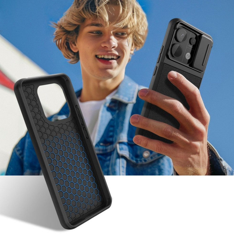 Tech-Protect Velar Cam+ Case for Xiaomi Redmi Note 13 Pro 5G / Poco X6 5G, Black