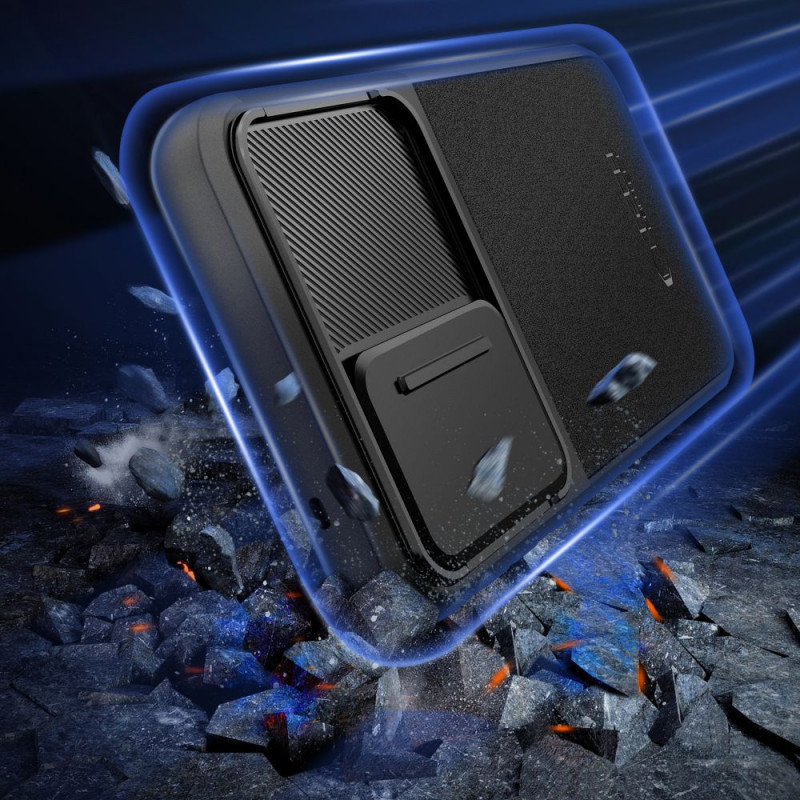 Tech-Protect Velar Cam+ Case for Samsung Galaxy A35 / A55 5G, Black