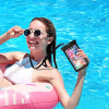 Tech-Protect UWC9 Universal Waterproof Case 8.9", Black/Orange