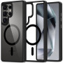 Tech-Protect Magmat MagSafe Samsung Galaxy S25 Ultra Case, Black/Clear