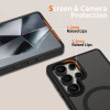 Tech-Protect Magmat MagSafe Samsung Galaxy S25 Ultra Case, Black/Clear