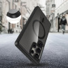 Tech-Protect Magmat MagSafe Samsung Galaxy S25 Ultra Case, Black/Clear