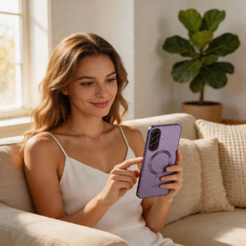 Tech-Protect MagFlex MagSafe Samsung Galaxy A37 5G Case, Cobalt Violet