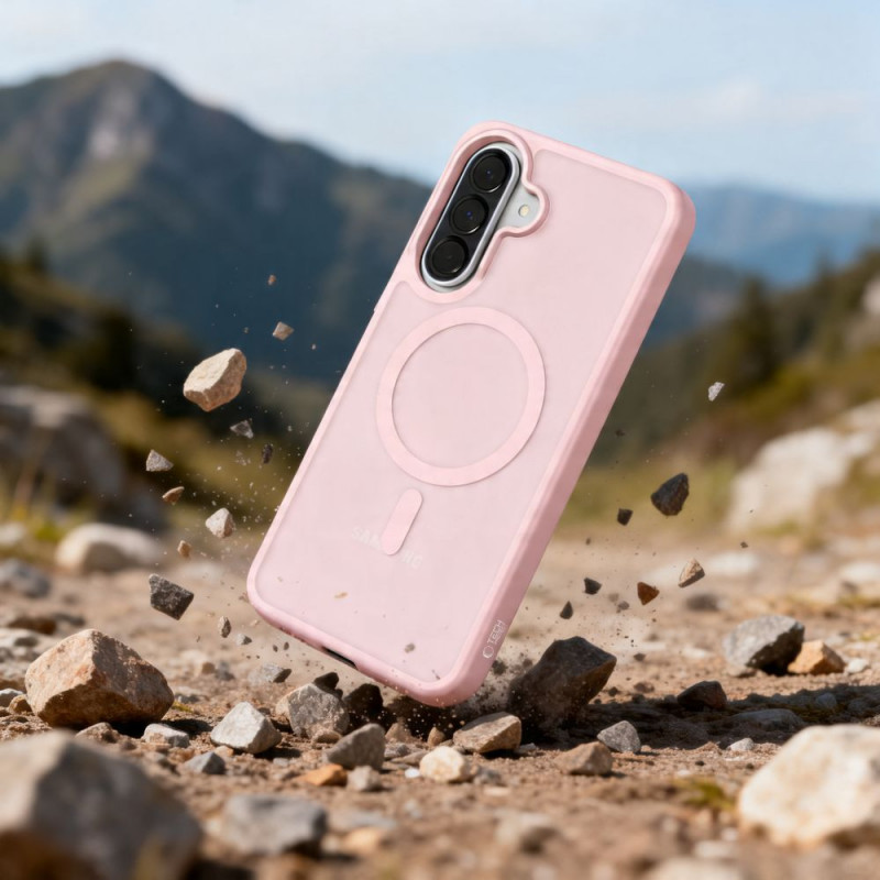 Tech-Protect Magmat MagSafe Samsung Galaxy A36 / A56 / A37 5G Case, Matte Pink