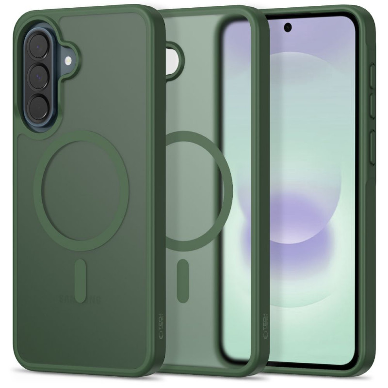 Tech-Protect Magmat MagSafe Samsung Galaxy A36 / A56 / A37 5G Case, Matte Green